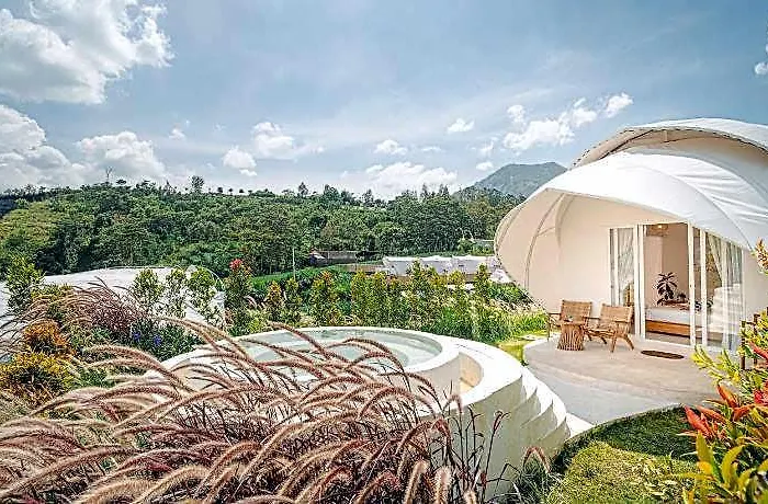 Onion Hill Glamping Managed By Manara ラグジュアリーテント Toya Bungkah